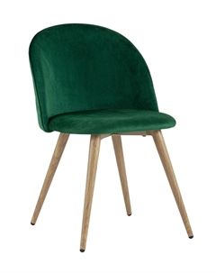 Стул Лион велюр с ромбами зеленый Stool group