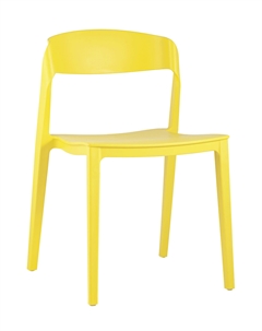 Стул Moris пластик желтый Stool group