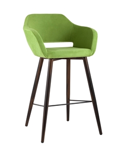 Стул барный Саймон велюр травяной Stool group