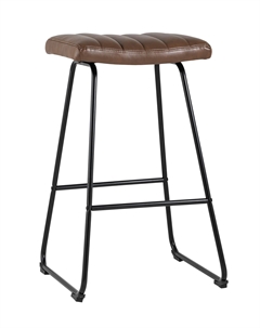 Стул барный Ковбой экокожа коричневый Stool group