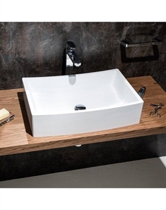 Умывальник Formy 02 600 D белый со скрытым переливом Ravak