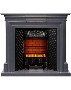 Каминокомплект Chelsea - Серый графит с очагом Cassette 400 LNH-INT PS (без дров) Dimplex