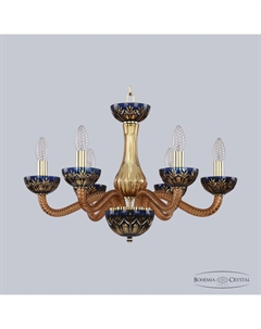 Подвесная люстра Amber-Blue Bohemia ivele