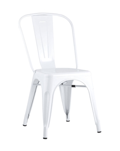 Стул TOLIX белый глянцевый Stool group