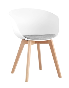 Кресло Libra Soft белое Stool group