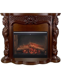 Каминокомплект Castle - Темный дуб с очагом Symphony 30'' DF3020-INT Dimplex