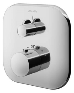 F3075600 Смеситель для душа с термостатом, монтируемый в стену Am.pm.