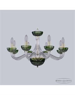 Подвесная люстра Clear-Green Bohemia ivele