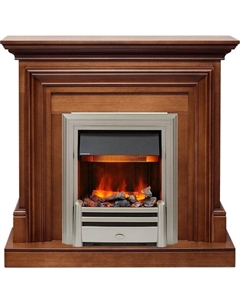 Каминокомплект Bradford - Орех с очагом Chesford Dimplex