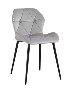 Стул Эдвин велюр серый Stool group