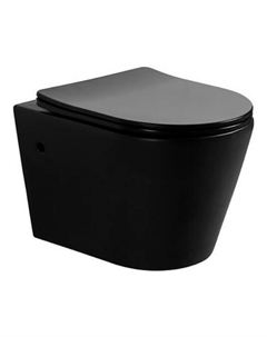 Унитаз Timo INARI TK-503 MB подвесной безободковый черный матовый