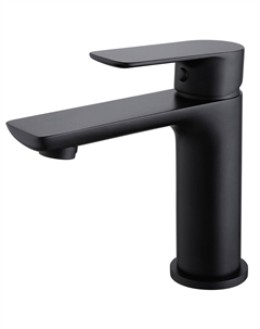 Смеситель ABBER Weiss Insel AF8010B для раковины, черный матовый Abber