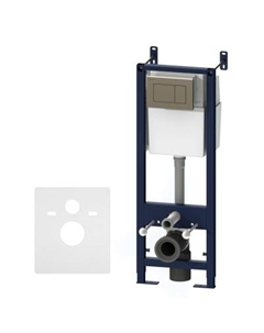 I01270351N Инсталляция для подвесного унитаза с клавишей Am.pm.