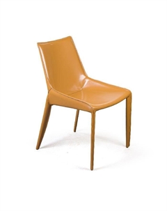 Стул David, кожа camel Top concept
