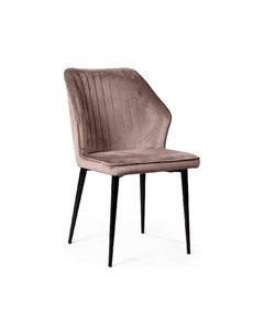 Стул Berg, бархат пепельно-бежевый 25 Top concept