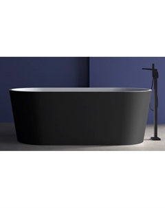 Акриловая ванна ABBER AB9209MB черная матовая Abber