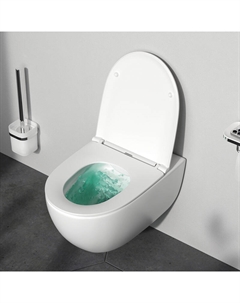 Унитаз подвесной AM.PM Awe C111700WH безободковый c сиденьем микролифт, белый Am.pm.