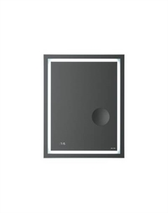 M91AMOX0553WG Универсальное зеркало с контурной Led-подсветкой, часами и косметическим зеркалом, 55 см Am.pm.