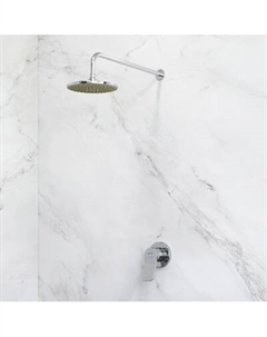 FB85A2R000 Набор: смеситель для ванны и душа, верхний душ с держателем Am.pm.