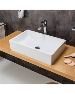 Умывальник Formy 01 600 D белый со скрытым переливом Ravak