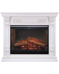 Каминокомплект Nation - Белый дуб с очагом Symphony 30'' DF3020-INT Dimplex