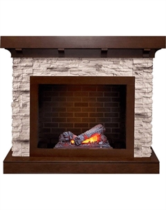 Каминокомплект Chalet - Темный дуб/Сланец с очагом Cassette 400 NH Dimplex