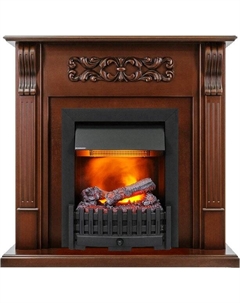 Каминокомплект Venice - Махагон коричневый антик с очагом Danville Black FB2 Dimplex