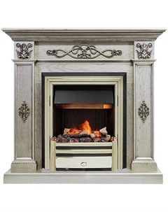 Каминокомплект Derby - Old silver с очагом Cavendish Dimplex