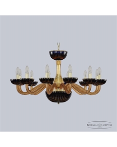 Подвесная люстра Amber-Blue Bohemia ivele