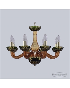 Подвесная люстра Amber-Green Bohemia ivele