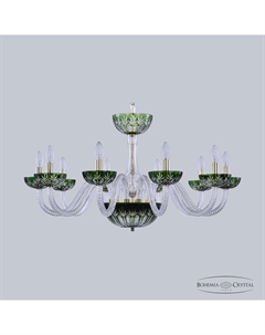 Подвесная люстра Clear-Green Bohemia ivele