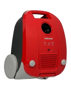 Пылесос Samsung SC4131 1.6 кВт, 3 л, 6 м, красный (VCC4131S37/XEV)