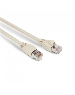 Патч-корд FTP кат.6a, 3 м, RJ45-RJ45, серый, LSZH, PC-LPM-STP-RJ45-RJ45-C6a-3M-LSZH-GY Hyperline