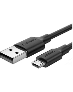 Кабель USB(Am)-Micro USB(Bm), быстрая зарядка, 2.4А, 3 м, черный, UGREEN US289 (60827) Ugreen