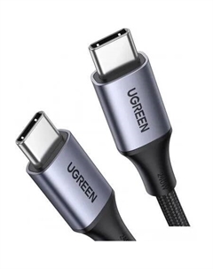 Кабель USB Type-C(M)-USB Type-C(M), экранированный, быстрая зарядка, 5А, Power Delivery 240 Вт, 1 м, черный, UGREEN US535 (15311) Ugreen