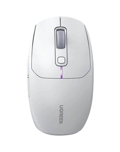 Мышь беспроводная/проводная MU103, 5000dpi, оптическая светодиодная, Bluetooth/Радиоканал/USB, белый (15629) Ugreen