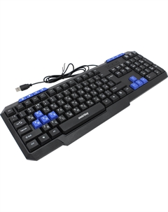 Клавиатура проводная ONE 221, мембранная, USB, черный (SBK-221U-K) Smartbuy