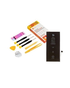 Аккумулятор ZeepDeep для Apple iPhone X, Li-Pol, 3100mAh, набор инструментов, монтажные стикеры, прокладка дисплея (833883) Zeepdeep