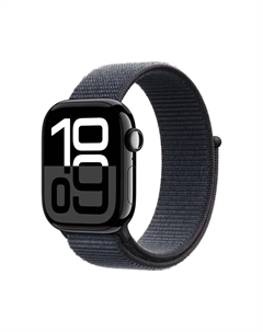 Смарт-часы Watch Series 10 42mm Jet Black Aluminum Case with Ink Sport Loop Apple