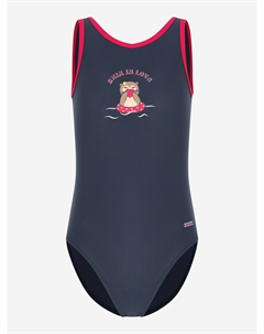 Купальник слитный для девочек, Синий Joss