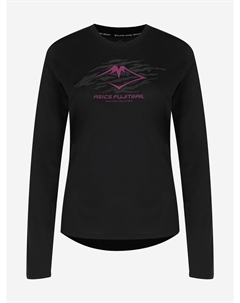 Лонгслив женский Fujitrail Logo, Черный Asics