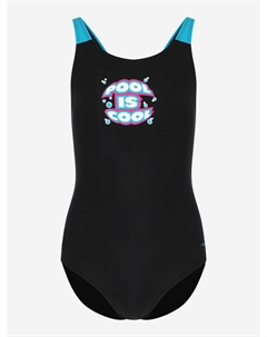 Купальник слитный для девочек, Черный Joss