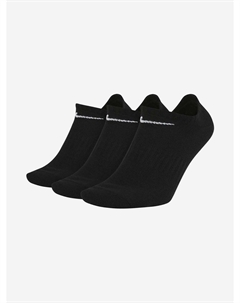 Носки Everyday Lightweight No-Show, 3 пары, Черный Nike