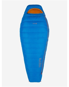 Спальный мешок пуховый Yeti-20C long правосторонний, Синий Red fox