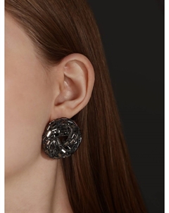 Серьги со стразами Qf