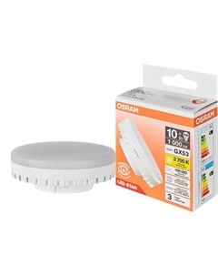 Лампа светодиодная GX53 10 Вт/827 теплый белый свет Osram