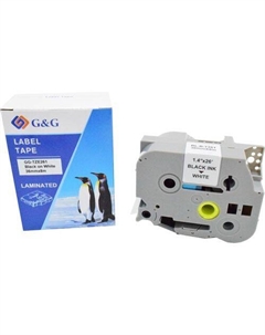 Картридж G&G GG-TZE261, 36мм, черный шрифт, белый фон, 8м ( GG-TZE261 G&g