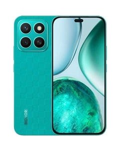 6.7" Смартфон Honor X8c 6/128Gb, NFC, AMOLED, 120Гц, 5000мAч, бирюзовый