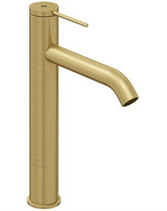 Высокий смеситель для раковины Grands Boulevards E77959-4AND-2MB матовое золото Jacob delafon