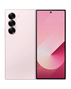 Смартфон Samsung Galaxy Z Fold 6, 7.6" 2160x1856 Dynamic AMOLED 2X, Qualcomm Snapdragon 8 Gen 3, 12Gb RAM, 512Gb, 3G/4G/5G, NFC, Wi-Fi, BT, 3xCam, 2-Sim, 4400 мА⋅ч, USB Type-C, Android 14, розовый (SM